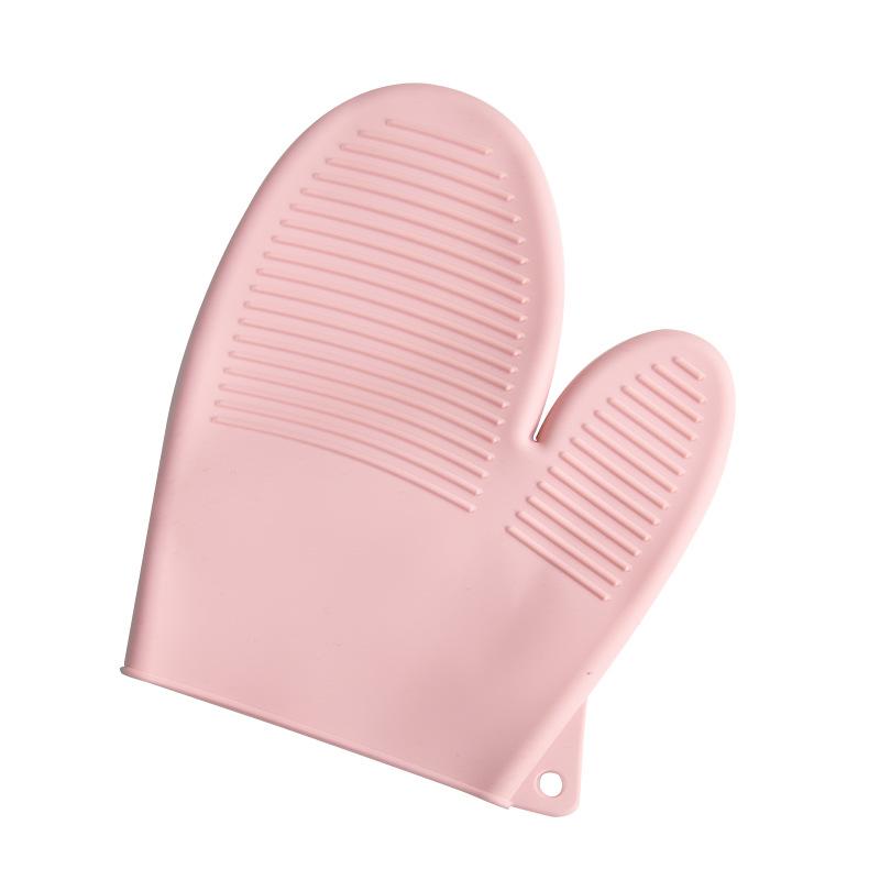 Microwave Oven Gloves, Heat-Resistant Kitchen Gloves, Thickened Silicone Insulation Gloves