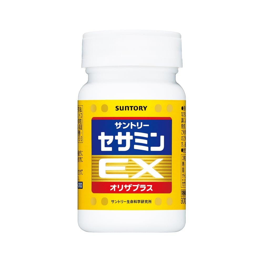 

Suntory Sesamin EX Supplement with Oriza Plus & Vitamin E 90 Capsules