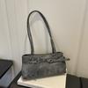 Star Pendant Y2K Shoulder Bag With Metal Buckle Belt Underarm Bag Fashion Women Handbag  Women