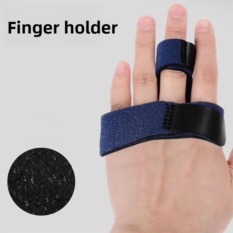 Finger Guard Strap Adjustable Aluminum Plate Finger Guard Support Pressurized Basketball Knuckle Injury Tendon Rupture