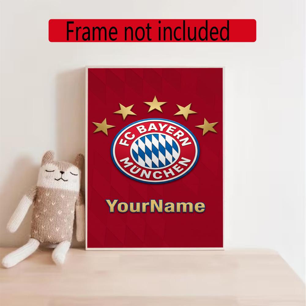 Rb Leipzig Personalized Name Diamond Paintings Mosaic Wall Round Diamond Art Painting Kits Embroidery Crystal Accessories Frameless