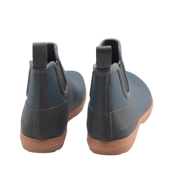 Rouchette Origin Men'S Ankle Rain Boots_Green Blue