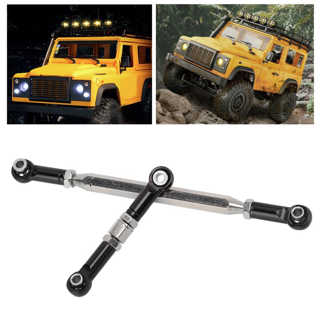 Metal Upgraded Servo Link Rod Steering Pull Rod for MN D90 MN91 MN96 MN99S RC Car Parts
