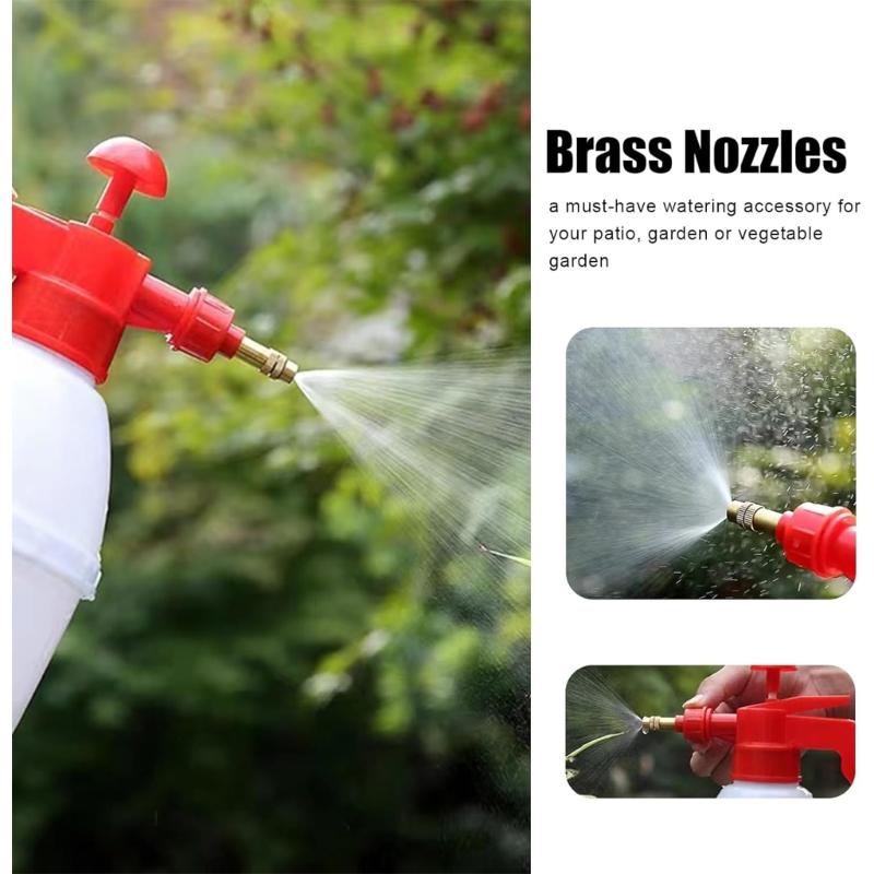 10/20Pcs Garden Pumping Sprayer Nozzle Garden Sprayer Nozzle Thread Mount Head for 0.8-1.5L Handheld Pressure Water Sprayer