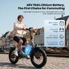 IScooter EB8 Elektrofahrrad 48V15Ah Akku 750W Motor City Elektrofahrräder 20 Zoll Reifen Faltbares E-Bike