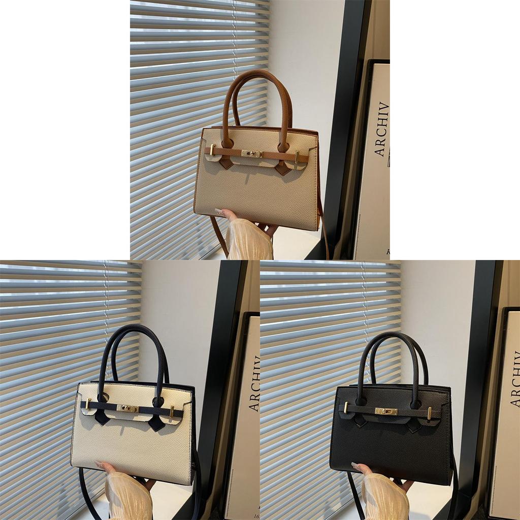Womens Large Capacity Shoulder Bag With Detail And Inner Phone Pocket For Street Style