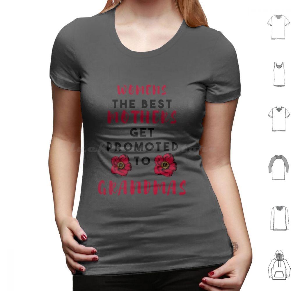 Womens Promoted To Grandma Est 2020 Best Funny Gift T Shirt Cotton Men Women DIY Print Grandma Est Funny Novelty Crazy Dog 100