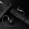 HiFiGo TANGZU x DIVINUS FUDU VERSE1 3 Hybrid Driver In-Ear Monitor, ZEN Series 10mm DD+ 2BA In-Ear Earphones with 3D Printed Shell (4.4mm, Black)