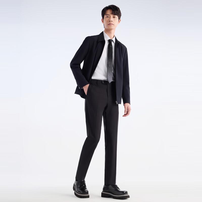 JOEONE Men's Bamboo Blend Business Trousers