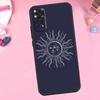 Sun Moon Face For Xiaomi Redmi Note 14 10 11 12 13 15 Pro Plus Phone Case For Redmi 15 15C 14C 12C 10C 13C