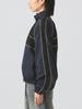 Ray Beams Women's Lace Track Jacket, Navy
