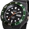 [CASIO] CASIO STANDARD Quartz Watch MRW-230H-1E3V Men's Black × Green Bezel Overseas Model