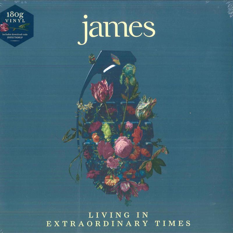 

LP Record JAMES - Living In Extraordinary Times INFECT438LP Infectious Musi 2018 UK, Europe Rock