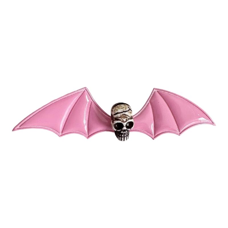 1PC Friendly Bat Shaped Hairpin For Gothic Fashion Dark Theme Parties Comfortable Costume Accessories