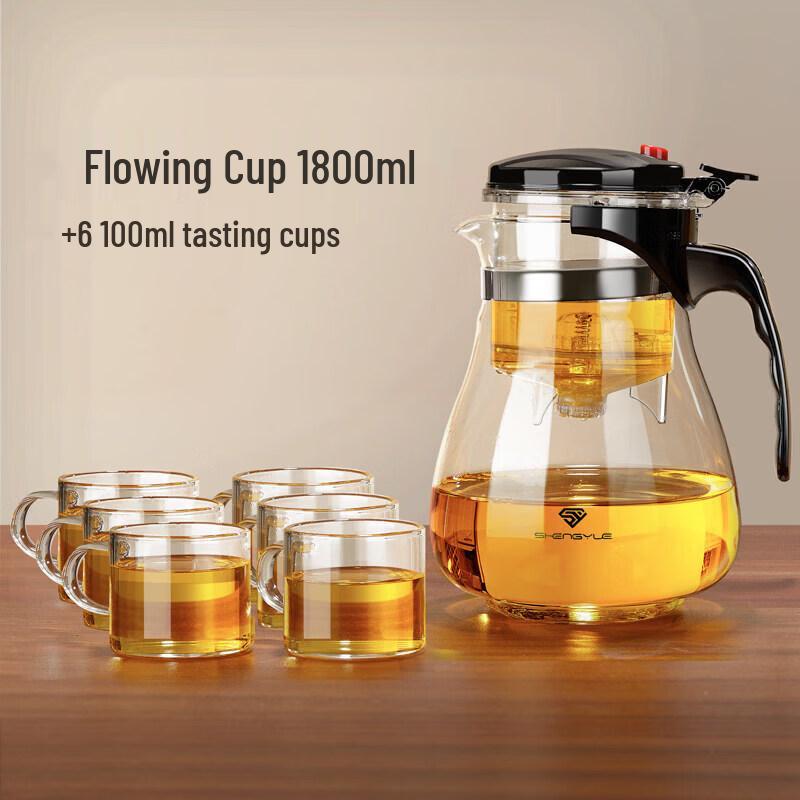 Glass Tea Infuser Teapot