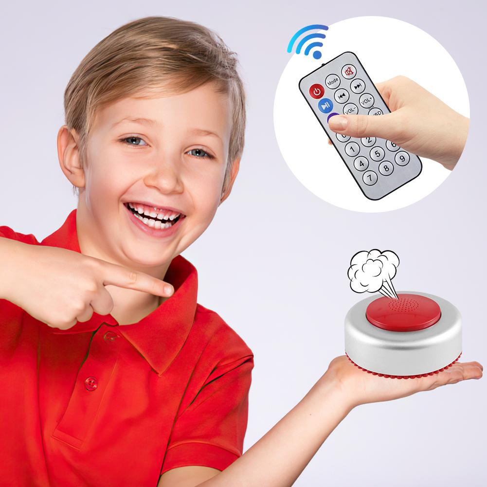 Remote Controlled Fart Machine Noise Maker with 50 Different Realistic Sounds Prank Toy Funny Gag Sound Machine for Party