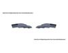 19 Corolla Rear Lip Spoiler & Bumper Anti-collision Kit for Hybrid Modification