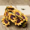 100PCS Paper Sunflower Artificial Flowers Handmade for Wedding Party Decorations For DIY Home Craft Project Supplies
