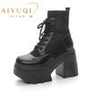 Women Summer Boots Platform Net Boots Ladies Heel Height  Fashion Cool Boots Women