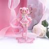 *New Anime Hatsune Miku Action Figure Kawaii Collection Model Pink Sakura Kawaiii Doll Collectible Toys Cake Decor