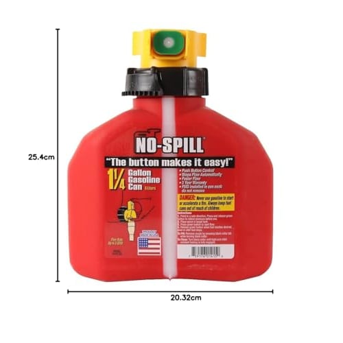 No-Spill 1415 Gasoline Can (approx. 5L)