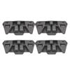 4Pcs W10195416V Dishwasher Lower Dishrack Wheel W10105417 For Whirlpool Kenmore