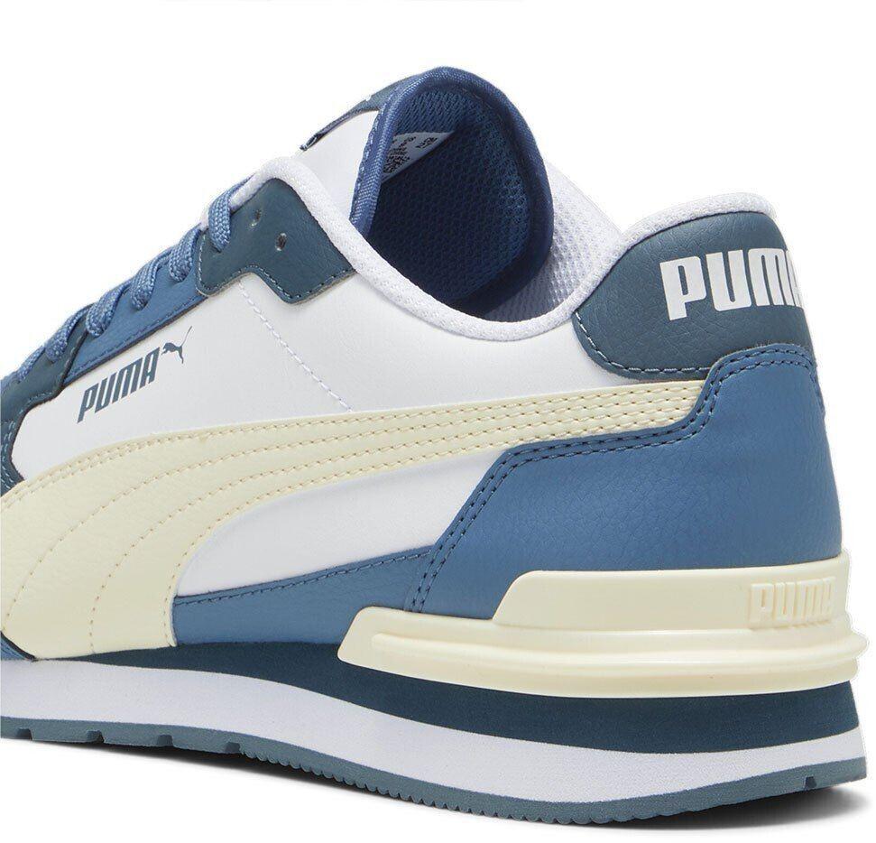 Кроссовки Puma ST Runner v4 Leather blue/white