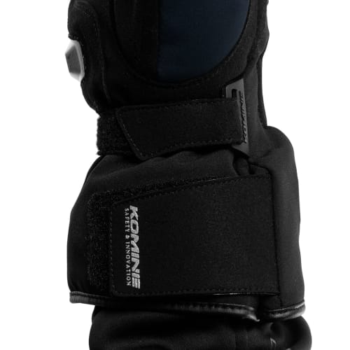 Komine EK-217 Protect Electric Heat Gloves for Motorcycles Black L