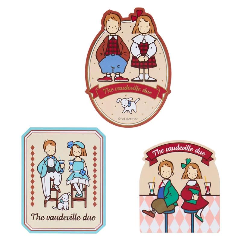 Sanrio THE VAUDEVILLE DUO Sticker Set (Lookbook for Two) Japan NEW