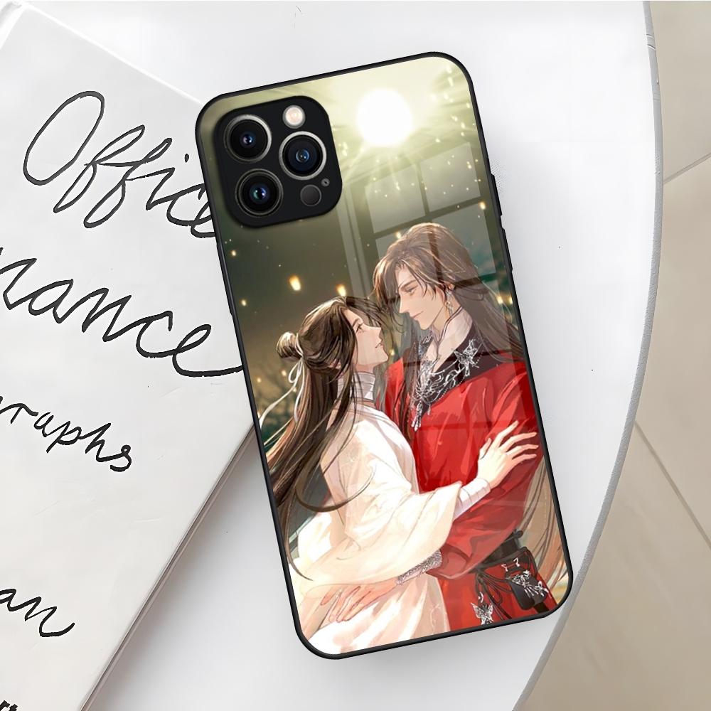 Heaven Official S Blessing Phone Case for Iphone 17 16 Air 15 14 12 11 13 Pro Max Mini X Xr Xs Se Puls Glass Cover