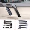 ABS Matte Black For Toyota Land Cruiser Prado FJ150 150 2010-2018 Car Interior Door Armrest Protector Cover Sticker Accessories