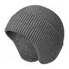 New Style Thickened Knitted Wool Beanie for Men Winter Warmth Pull-Over Hat Cold-Proof Windproof Head Cover Ear-Warming Hat for Men and Women