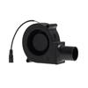 12V Electric Fan Ball Bearing Air Cooling 7530 Blower Fan for BBQ Camping