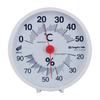 Niigata Seiki Made In Japan Quick Step White SK-1711KD Thermo-Hygrometer, Scale, Round,