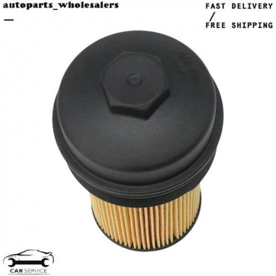 For Super Duty 6.0 6.4L Powerstroke Diesel 03-10 Engines Oil Filter & Cap