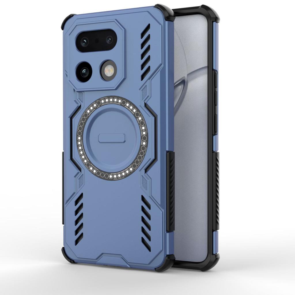 For Oppo Realme 16 Pro Plus Magnetic Phone Case, Strong Magnetic Heat Dissipation Phone Case Cover for Oppo Realme 16 Pro Plus