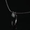 Seiko Kaka Classic V Gold Nail 18K Diamond Necklace - High-End Luxury Clavicle Chain for Couples