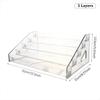 2/3/4/5/6/7 Layers Nail Polish Display Stand Transparent Cosmetic Display Rack Holder Essential Oil Bottle Organizer Storage