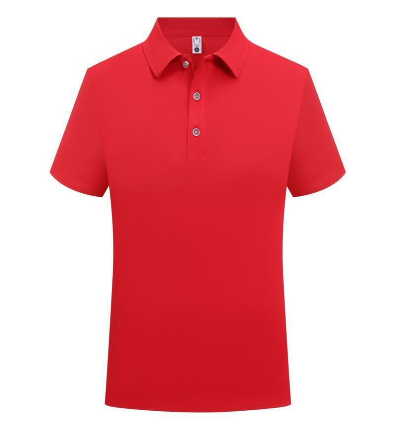 Kurzarm Umlegekragen Kundenspezifisches Poloshirt - Unifarbe, Werbe-T-Shirt, Arbeitskleidung Uniform, Doppelring-Schnalle.