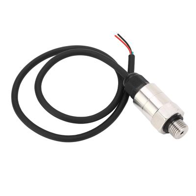 Air Compressor Pressure Transducer Stainless Steel Sensor Sender G1/4 Thread 4‑20mA 10mPa for Oil Fu
