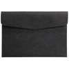A4 Leather Waterproof Briefcase Folder with Large Capacity for Business Meetings