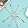 Stainless Steel Tongue Scraper Cleaner Fresh Breath Cleaning Coated Tongue Toothbrush Oral Hygiene Care Tools