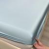 Ice Silk Cooling Fitted Sheet Elastic Band Bed Sheet Breathable Mattress Cover  Home