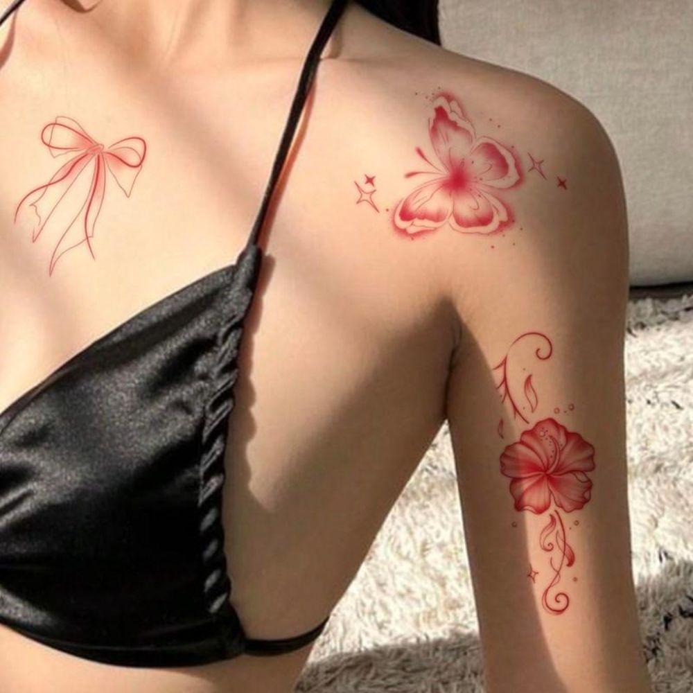 Sweat Resistant Temporary Body Tattoos Waterproof Fake Tattoo Stickers Temporary Body Tattoos