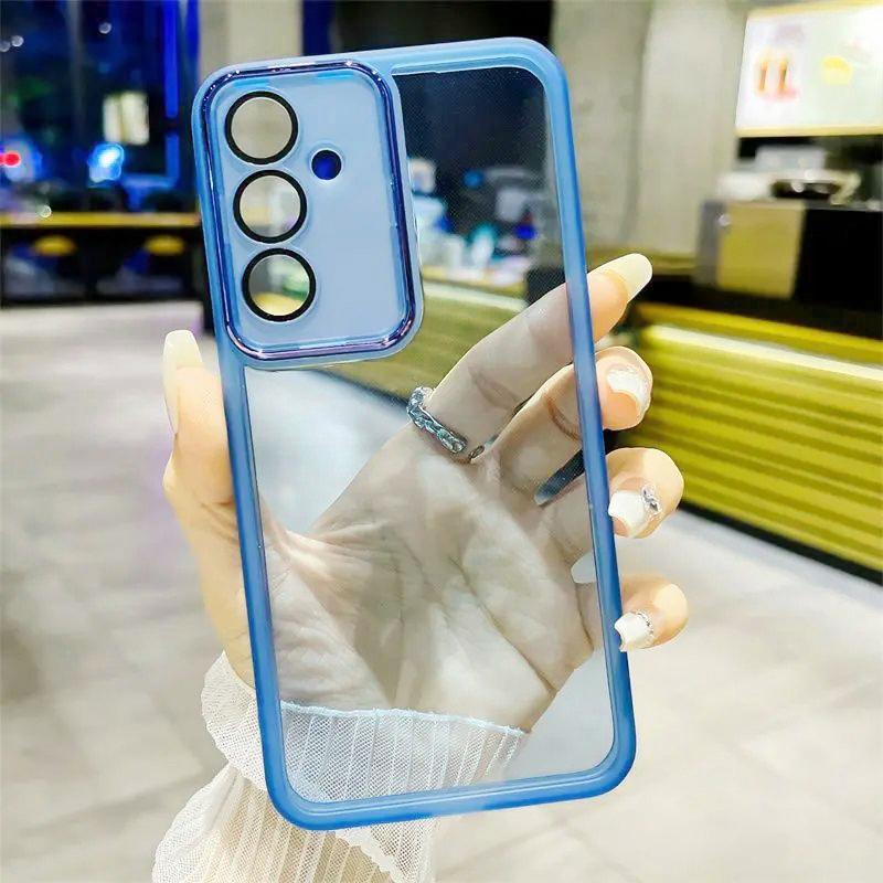 

For Samsung A54 Case Galaxy A34 Phone Case Galaxy A14 Cover Galaxy A24 A05S F14 M14 Case Shookproof Plating Silicone back cover Galaxy M14 4G