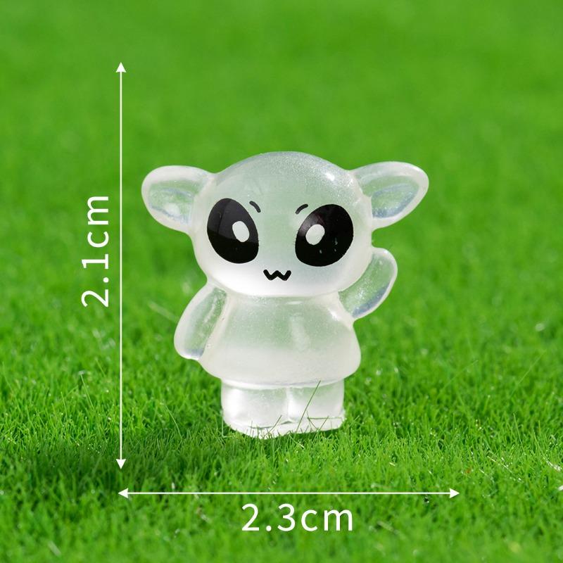 New micro landscape creative luminous alien elf DIY ornament accessories mini ornament