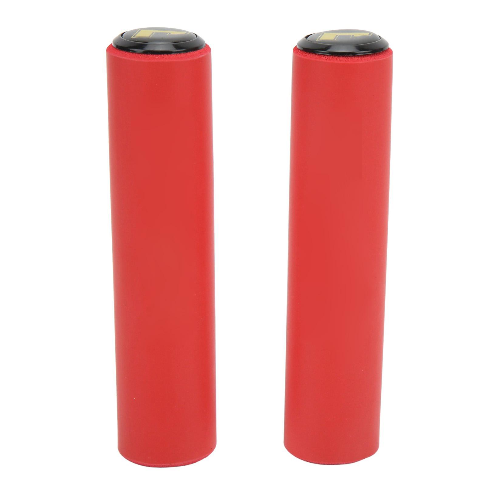 RISK Bicycle Grips Sponge Anti Skid Shock Absorbing Bike Handlebar Cover for Mountain Bike Red