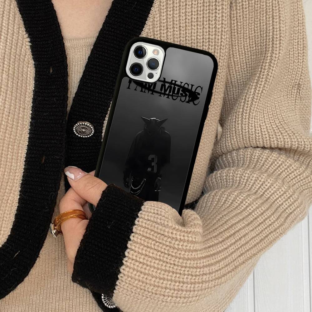 Rapper P-Playboi C-CartiS PC+TPU Shockproof Protective Phone Case For IPhone17 14 15 16 Pro Max 13 12 11 17 Air