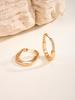 Boucles d'oreilles forme cadenas clous d'oreilles avec diamants bijoux de haute qualité cadeaux pour le port quotidien, hommes et femmes ne sont pas limités à fait main