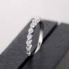 Cubic Zirconia Thin Rings for Women Wedding Engagement Accessories Minimalist Female Rings Statement Jewelry Drop Ship